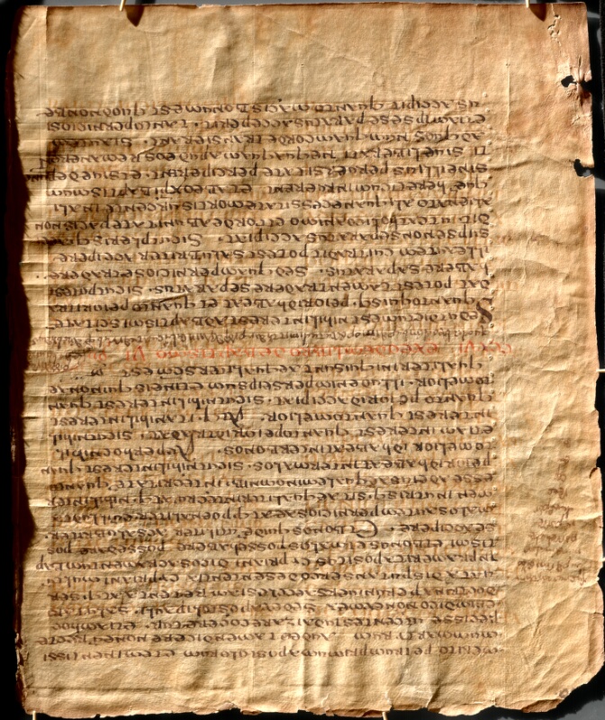 Figs. 1–6: Page 110 of the Jubilees Palimpsest represented by six digital images. The manuscript is owned by the Biblioteca Ambrosiana. Figure 1 was digitized by Google. Figures 2, 4-6 were digitized by the Jubilees Palimpsest Project. Figure 3 was digitized by the Biblioteca Ambrosiana for the Jubilees Palimpsest Project. 